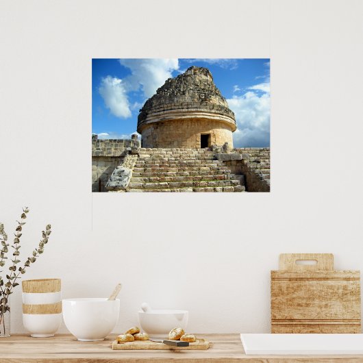 Poster Mayan Observatory (Cuisine)