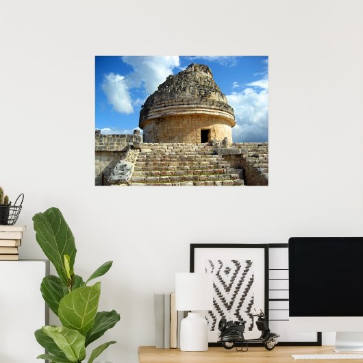 Poster Mayan Observatory (Bureau à domicile)