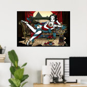 Poster "Mayet" de la déesse égyptienne Maat Angel  (Bureau à domicile)