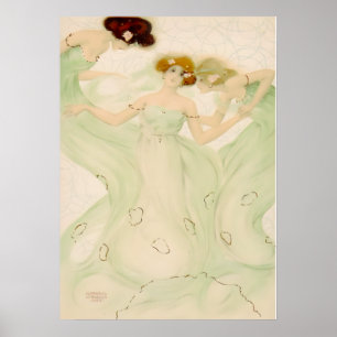 Poster Mayflies par Raphael Kirchner