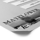 Poster Mayflower Line - John Alden & Priscilla Mullins (Coin)