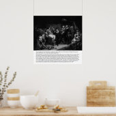 Poster Mayflower - Signature du Pacte (Cuisine)