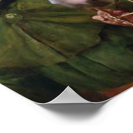 Poster Maying, la reine Guinevere, vers 1900, par John Co (Coin)