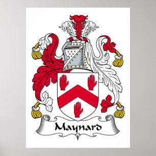 Poster Maynard Family Crest