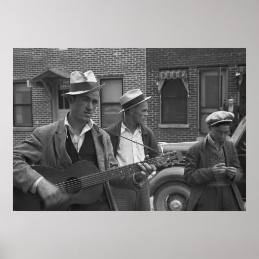 Poster Maynardville Musician, 1935 (Devant)