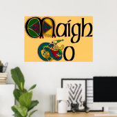 Poster Mayo (gaélique) (Bureau à domicile)