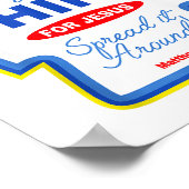 Poster Mayo Light Shine For Jesus Christian Condiment Gro (Coin)