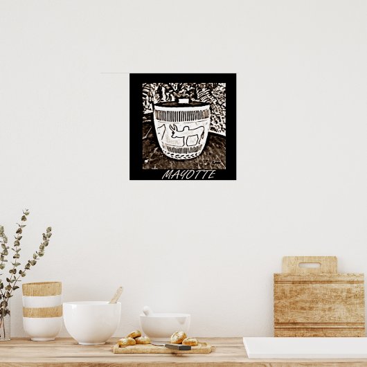 POSTER MAYOTTE (Cuisine)