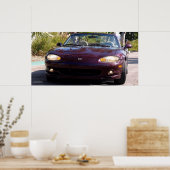 POSTER MAZDA MIATA, ÉDITION SPÉCIALE 2000 (Cuisine)