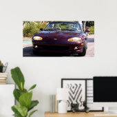 POSTER MAZDA MIATA, ÉDITION SPÉCIALE 2000 (Bureau à domicile)