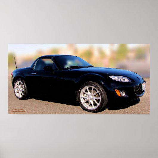 POSTER MAZDA MIATA HARDTOP (Devant)