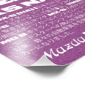 Poster Mazda Miata MX5 (Coin)