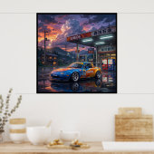 Poster Mazda MX-5 Miata Touring Car (Cuisine)