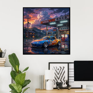 Poster Mazda MX-5 Miata Touring Car
