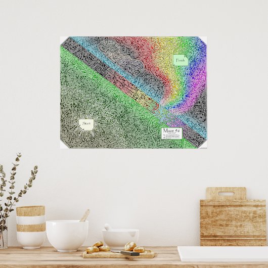 Poster Maze 96 (Cuisine)
