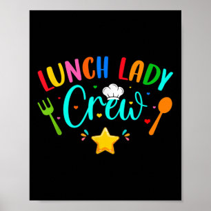 Poster Mb35 Déjeuner Lady Crew Premier Jour De L'École Re