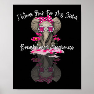 Poster Mb Je Porte Du Rose Pour Ma Soeur Elephant Cance D