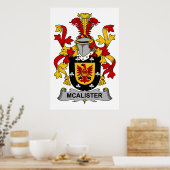 Poster McAlister Family Crest (Cuisine)