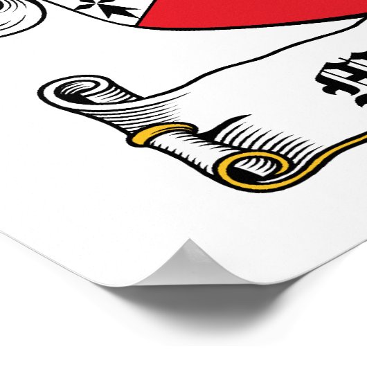 Poster McClintock Family Crest (Coin)