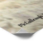 Poster McCullough Peaks Cheaks sauvages (Coin)