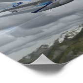 Poster McDonnell Douglas DC-10 KLM Royal Dutch Airlines (Coin)