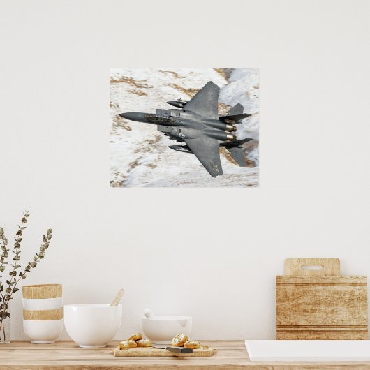 Poster McDonnell Douglas F-15 Eagle (Cuisine)