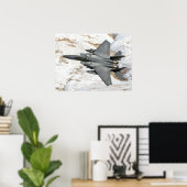 Poster McDonnell Douglas F-15 Eagle (Bureau à domicile)