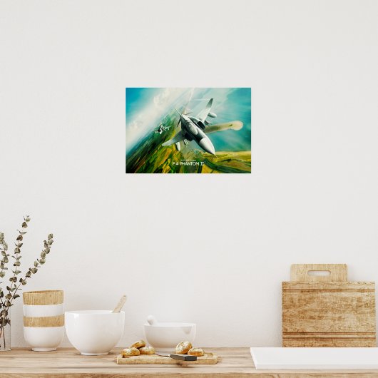 Poster McDonnell Douglas F-4 Phantom II (Cuisine)