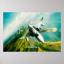 Poster McDonnell Douglas F-4 Phantom II