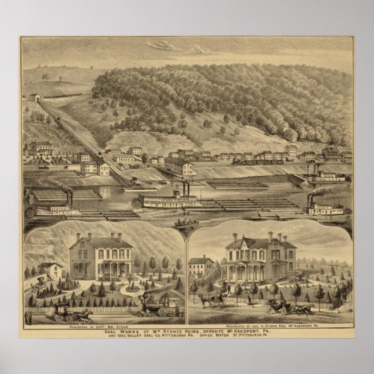 Poster McKeesport Pennsylvanie (Devant)