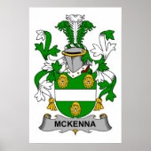 Poster McKenna Family Crest (Devant)