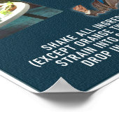 POSTER MCM COCKTAIL RECIPE  (Coin)