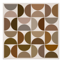 MCM Semi-cycles Browns+Cream Big Motif