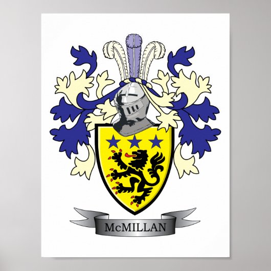 Poster McMillan Family Crest (Devant)