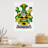 Poster McSweeney Family Crest (Cuisine)