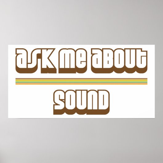 Poster Me demander sur Sound (Devant)