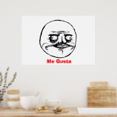 Poster Me Gusta (Cuisine)