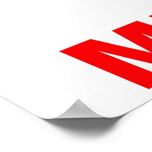 Poster Me Gusta (texte) (Coin)