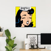 Poster Me taquiner ! (plus grandes tailles) (Bureau à domicile)