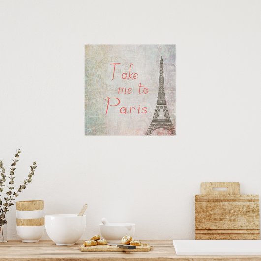 Poster Me To Paris (Cuisine)