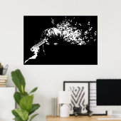 Poster me tuer doucement (Bureau à domicile)