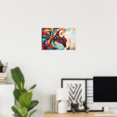 Poster Me voici, envoyez-moi (Bureau à domicile)