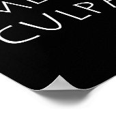 Poster Mea culpa (Coin)