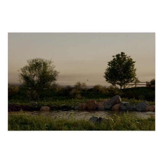 Poster Meadow Lake (Devant)