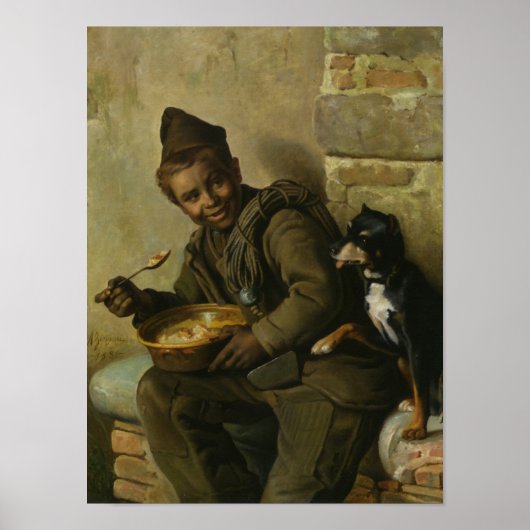 Poster Meal Time for the Chimney Sweep (Devant)