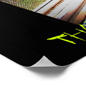 Poster Mean Kitty dit que le chien est en train de tomber (Coin)