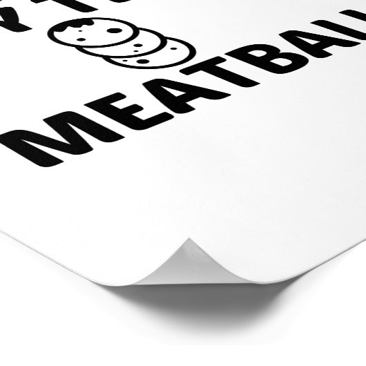 POSTER MEATBALLS GRAB LIFE (Coin)