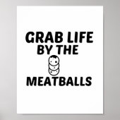 POSTER MEATBALLS GRAB LIFE (Devant)