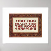 Poster Mec, ce tapis (Devant)