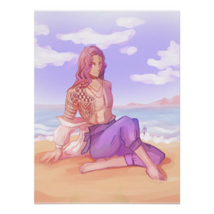 Poster Mec de la plage